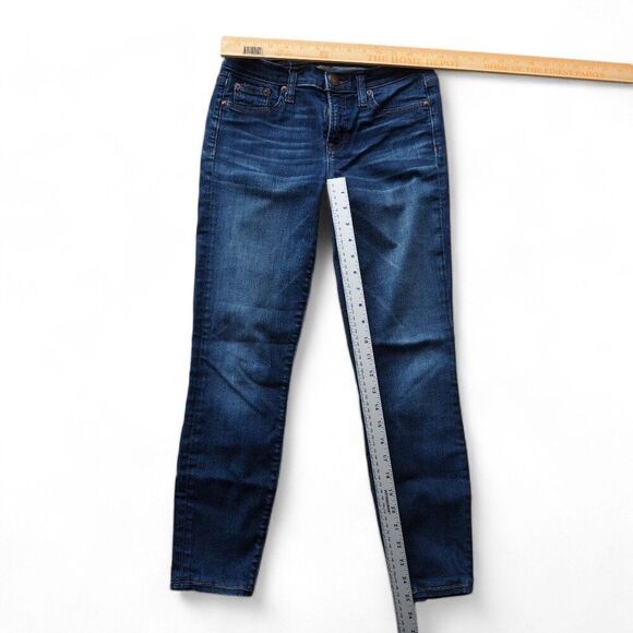 J. Crew Toothpick Skinny Jeans Medium Wash Blue Women's 26 - Picture 5 of 11